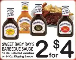 Foodland Sweet Baby Ray's Barbecue Sauce offer