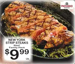 Foodland Preferred Angus New York Strip Steaks offer