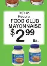 Foodland Food Club mayonnaise offer