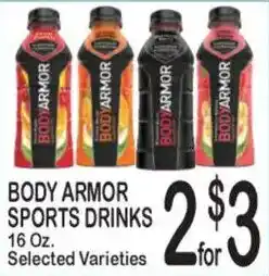 Foodland Body Armor sports drinks offer