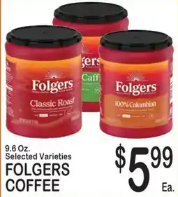 Foodland Folgers coffee offer