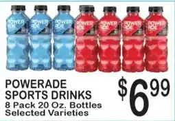 Foodland Powerade sports drinks offer