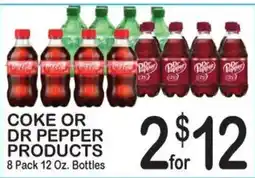 Foodland Coke or Dr Pepper Products offer