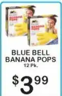 Foodland Blue Bell Banana Pops offer