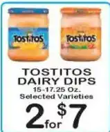 Foodland Tostitos dairy dips offer