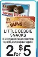 Foodland Little Debbie Snacks offer