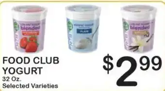 Foodland Food Club Yogurt offer