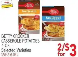Ingles Markets Betty Crocker casserole potatoes offer