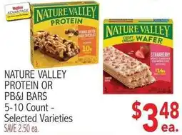 Ingles Markets Nature Valley protein or pb&j bars offer