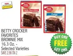 Ingles Markets Betty Crocker brownie mix offer