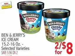 Ingles Markets Ben & Jerry's ice cream offer