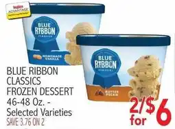 Ingles Markets Blue ribbon classics frozen dessert offer