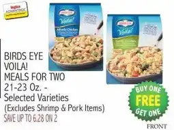 Ingles Markets Birds Eye Voila! Meals for Two offer