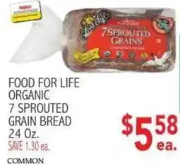 Ingles Markets Food for Life Organic 7 Sprouted Grain Bread offer