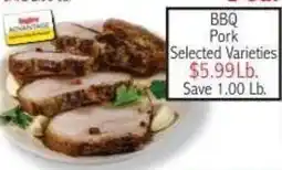 Ingles Markets Bbq pork offer