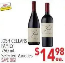 Ingles Markets Josh Cellars Family offer