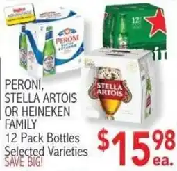 Ingles Markets Peroni, Stella Artois or Heineken Family offer