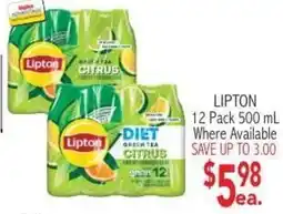 Ingles Markets Lipton Diet Green Tea Citrus offer