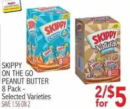 Ingles Markets Skippy on the go peanut butter offer
