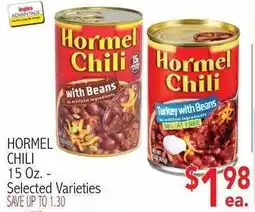 Ingles Markets Hormel chili offer