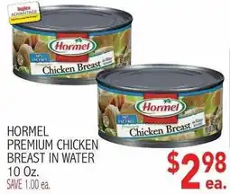 Ingles Markets Hormel premium chicken breast in water offer