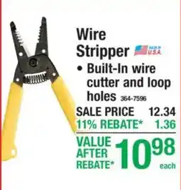 Menards Wire Stripper offer