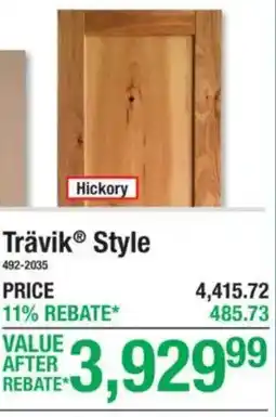 Menards Trävik Style offer