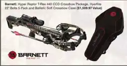 Dunham's Sports Barnett Hyper Raptor T-Rex 440 CCD Crossbow Package offer