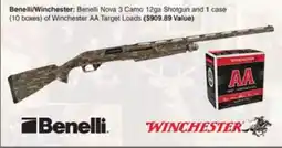 Dunham's Sports Benelli Winchester Benelli Nova 3 Camo 12ga Shotgun offer