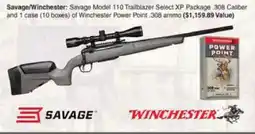 Dunham's Sports Savage Winchester Savage Model 110 Trailblazer Select XP Package .308 Caliber offer