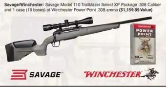 Savage Winchester Savage Model 110 Trailblazer Select XP Package .308 Caliber