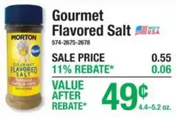 Menards Morton gourmet flavored salt offer