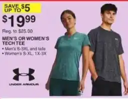 Dunham's Sports Under Armour Men's or Women's Tech Tee offer
