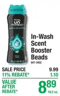 Menards Dowling unstopables in-wash scent booster beads offer