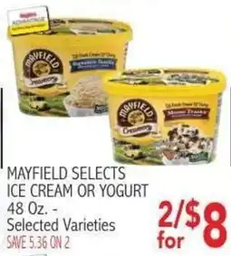 Ingles Markets Mayfield Selects Ice Cream or Yogurt offer