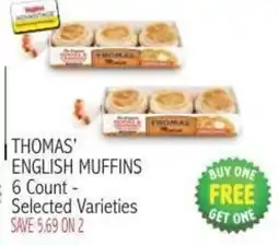 Ingles Markets Thomas' english muffins offer