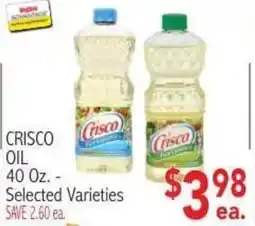 Ingles Markets Crisco oil offer