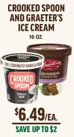 Central Market Crooked Spoon and Graeter's Ice Cream offer