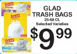 Foodland Glad trash bags offer