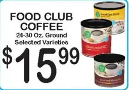 Foodland Food Club Coffee offer
