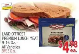 Ingles Markets Land O'Frost premium lunch meat offer