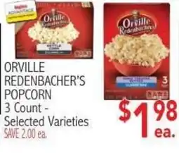 Ingles Markets Orville Redenbacher's popcorn offer
