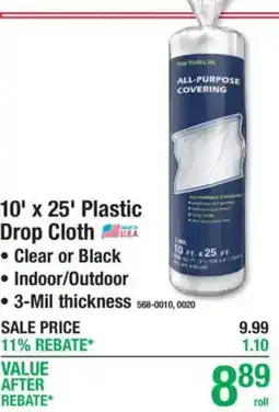 Menards Poly Pallets Inc all-purpose covering offer