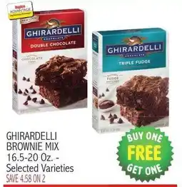 Ingles Markets Ghirardelli brownie mix offer