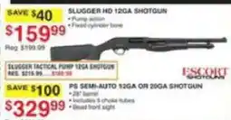 Dunham's Sports Escort slugger hd 12ga shotgun offer