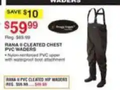 Dunham's Sports Rana II Cleated Chest Pvc Waders offer