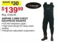 Dunham's Sports Dresser 3.5mm Chest Neoprene Waders offer