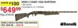 Dunham's Sports Winchester nova 3 camo 12ga shotgun offer