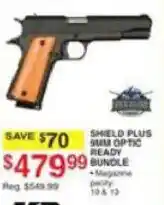 Dunham's Sports Shield Plus 9mm Optic Ready Bundle offer