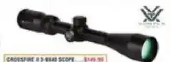 Dunham's Sports Crossfire H 5-9x40 Scope offer